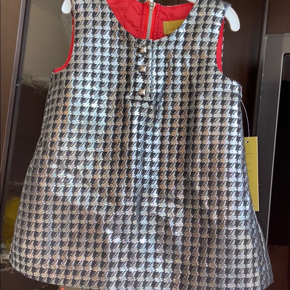 Brand new Nicole Miller baby girl dress size 18m